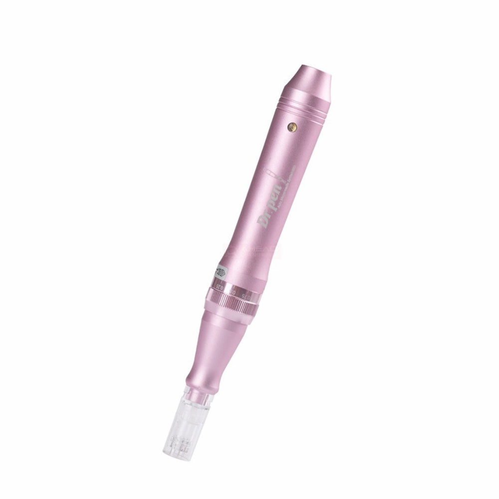 Dr. Pen M7 rosa microneedling-Stift für professionelle Hautbehandlung und Kollagenstimulation.